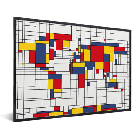 Mondrian original encadrée