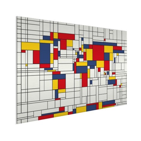 Mondrian original aluminium