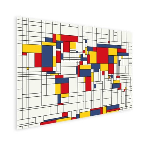 Mondrian original affiche