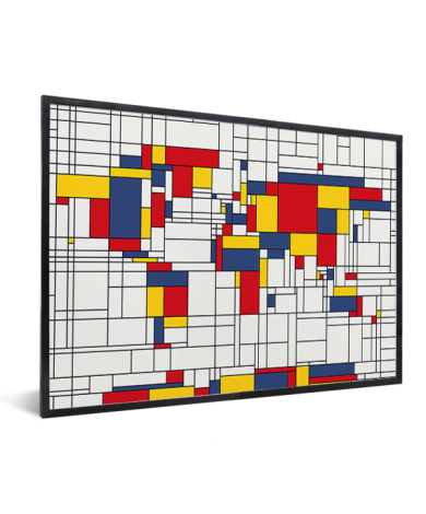 Mondrian original encadrée