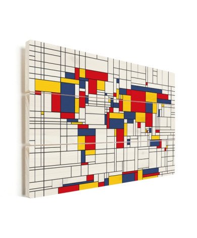 Mondrian original bois