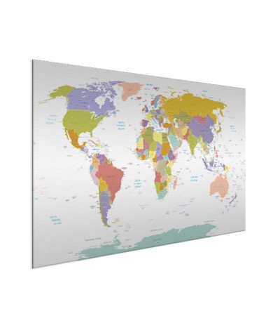 Tous les pays - pastel aluminium